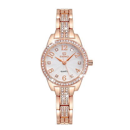 Fashion Waterproof Women's Jewelry Buckle Quartz Watch
