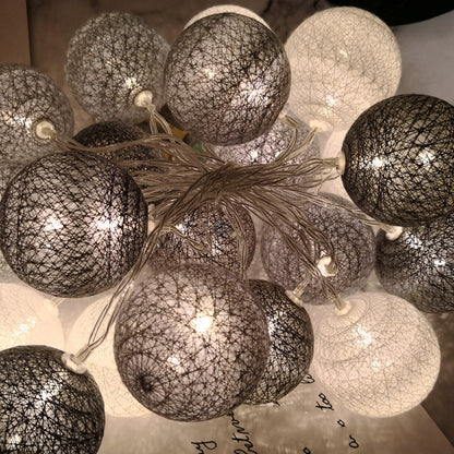 Net Red Girl Heart Lantern String Christmas Decoration Small Lantern