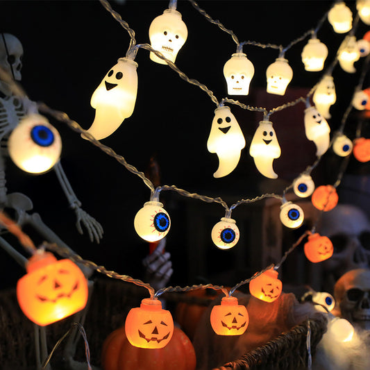 Halloween Lighting Chain Scene Layout LED Pumpkin Lamp