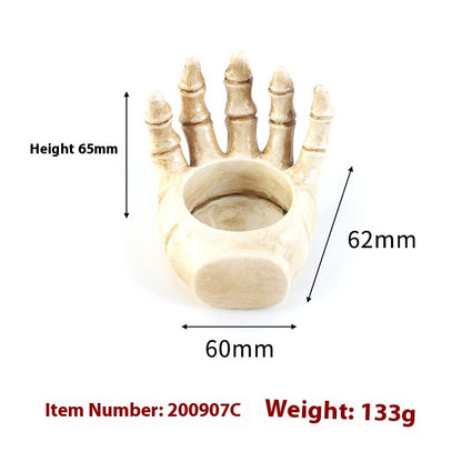 Halloween Pumpkin Candle Holder Creative Decorative Candlestick